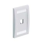 PANDUIT Mini-Com® Placa frontal vertical de una salida - CFPE1WHY