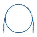PANDUIT Cable de conexión UTP, Categoría 6, Rendimiento mejorado, 24 AWG, Azul - UTPSP5BUY