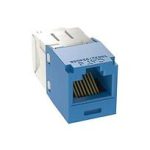 PANDUIT Mini-ComConector RJ45, Categoría 6, UTP, Azul - CJ688TGBU