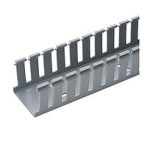 Slotted Duct, PVC,1X1.5X6',LGRY