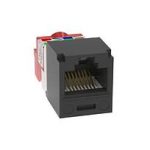 Módulo universal, negro, de 8 cables, cat 5e - CJ5E88TBL