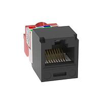 Módulo universal, negro, de 8 cables, cat 5e - CJ5E88TBL