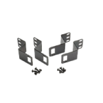 PANDUIT Kit de soporte de montaje central, Vertical, Acero, Negro - WMPVCBE