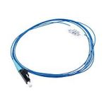 Pigtail de Fibra Óptica LC Simplex, Multimodo OM4 50/125, 900um, Color Aqua, 3mt