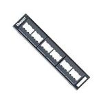 Patch Panel, 12 Port, Black