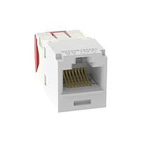 PANDUIT Conector Mini-Com RJ45, Categoría 5e, UTP, blanco. - CJ5E88TGWH