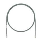 Cat 6A 28AWG UTP Patch Cord, CM/LSZH, Gr