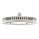 VIGILANT HIGH BAY, MEDIUM, 19500 LUMENS, 129 WATTS, 100 - 277 VAC, COOL WHITE 5000K, GLASS - CLEAR, GRAY, 10' [3 METER] POWER CABLE, [UL 1598/A