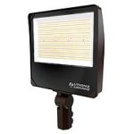 Luminaria LED Floodlights Adjustable+Switchable+Photocell, Adjustable Lumen: 30000LM-40000LM-50000LM, Switchable 3000K, 4000K, 5000K, Included Standard, Selectable On/Off, 120-347V, Yoke & SlipFitter mounting. Marca Lithonia Lighting.