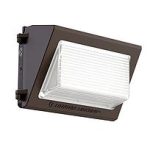 Luminaria LED Wall Pack Adjustable+Switchable+Photocell, 2,300-5,300-8,500 Lumens, Switchable 3000K-4000K-5000K, 120-347V, 80CRI. Marca Lithonia lighting.