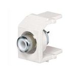 NK RCA Module, Solder Type, White Insert